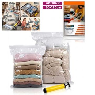 Vacuum Storage Bags With Hand Pump 60x80 and 80x120cm