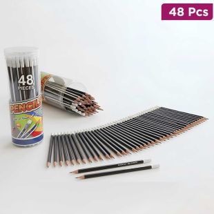 48 Pencils Set for Writing and Drawing