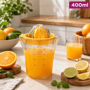Manual Citrus Juicer with Measuring Cup