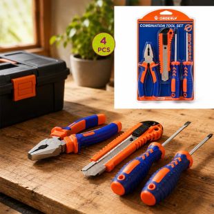 4-Piece Multi-Purpose Hand Tool Set