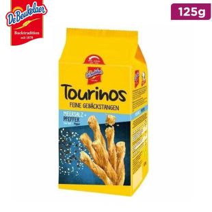 De Beukelaer Tourinos Feine Gebäckstangen Meersalz & schwarzer Pfeffer 125 g