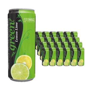 جرين كولا - مشروب غازي بنكهة اللايم 24 × 330 مل