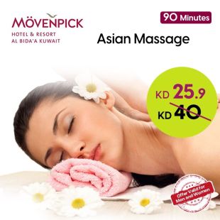 Asian Blend Massage (90 Minutes) at Movenpick Al Bida’a SPA