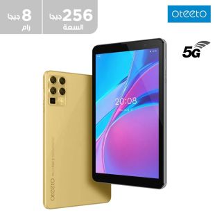 تابلت 5G رام 8 جيجابايت 8 بوصة + مساحة تخزين 256 جيجابايت من Oteeto