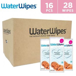 WaterWipes Sensitive Baby Wipes 16 × 28 Wipes