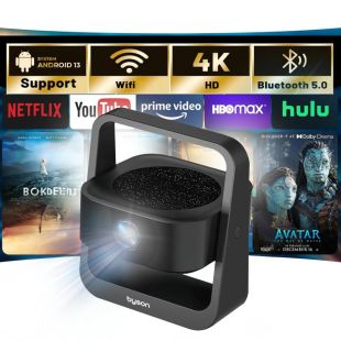 بروجكتور Aurora بدقة 4K بنظام Android من Bson