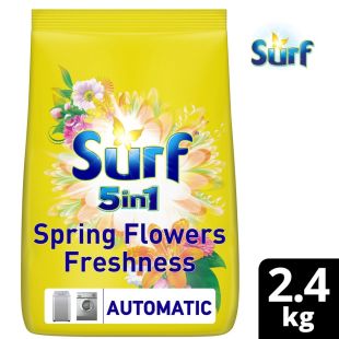 Automatic Spring Flower Freshness Powder Detergent 2.4 Kg by Surf