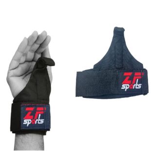 علاقة رفع أثقال ستيل مع دعم رسغ قطن من ZP SPORTS