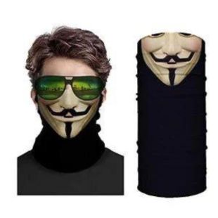 غطاء رقبة منقوش للحماية من العوامل الجوية من ZP SPORTS