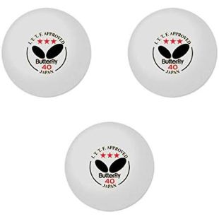 مجموعة كرات تنس طاولة حجم 40 عدد 3 حبة