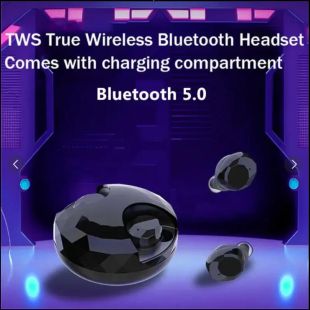 سماعات أذن لاسلكية TWS بلوتوث 5.0 مقاومة للماء