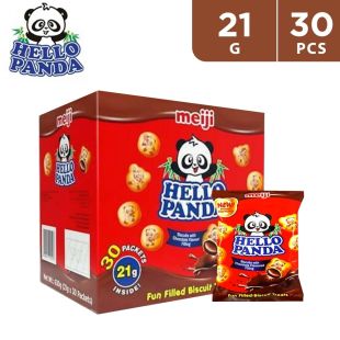 Meiji Hello Panda Biscuits With Chocolate Flavoured Filling 30 x 21 g