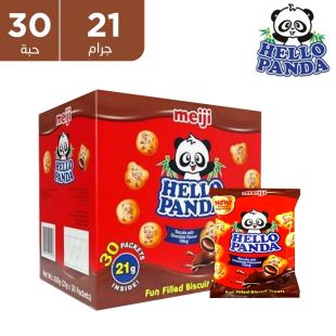 ميجي هيلو باندا – بسكويت بحشوة الشوكولاتة 30 × 21 جرام