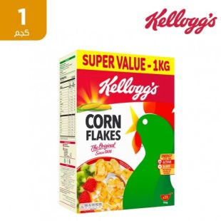 كلوقز – رقائق الذرة المحمصة كورن فليكس - 1 كجم