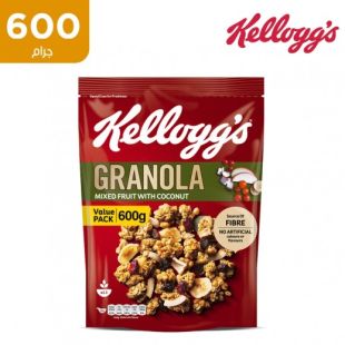 حبوب إفطار كاملة بالمكسرات والفواكه 600 جم من Kellogg's