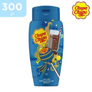 جل الاستحمام بزجاجة مستقيمة بنكهة الكولا 300 مل من Chupa Chups