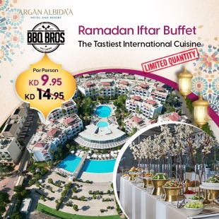 Ramadan Iftar Buffet at BBQBROS - ARGAN ALBIDA'A