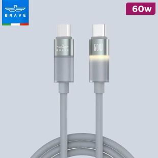 Brave FlexCharge Pro 60W USB-C to USB-C Cable