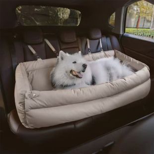 مقعد سيارة مبطن للحيوانات الأليفة قابل للفك والغسيل
