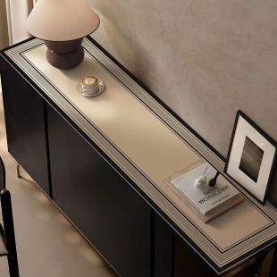 Elegant Leather Side Table Mat