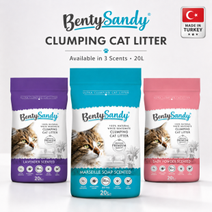 BentySandy Scented Clumping Cat Litter 20L