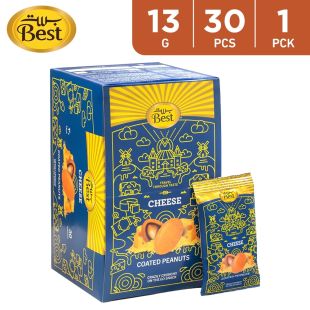 Best Coated Cheese Peanuts 30 x 13g