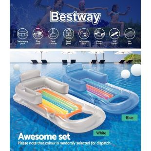 Bestway Domestic Inflatable Floating Chair 160 x 84cm