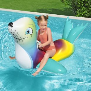 عوامة Flash N' Splash قابلة للنفخ للأطفال 157 × 114 سم لعمر +3 من Bestway