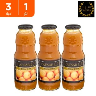 سيزر - عصير قمر الدين 3 &times; 1 لتر