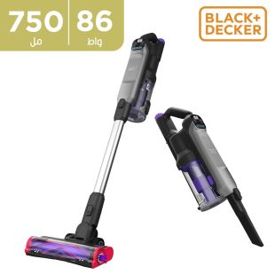 مكنسة كهربائية لاسلكية 2 في 1 بقوة 86 واط - 21.6 فولت من Black and Decker