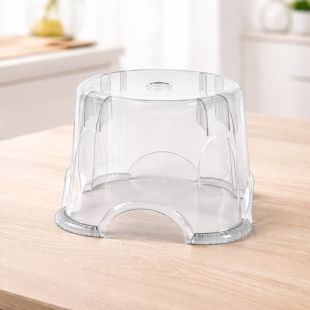 Acrylic Low Stool Stylish and Versatile