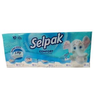 سيلباك كومفورت – مناديل جيب 10 حبات