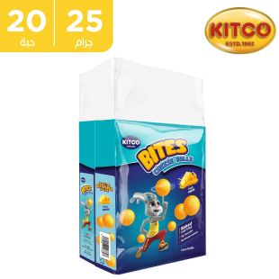 بايتس كرات البفك بطعم الجبنة 20 × 25 جم من Kitco