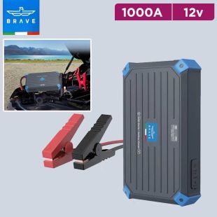 BRAVE 2 in 1 Super Capacitor Car Jump Starter 12V 1000A