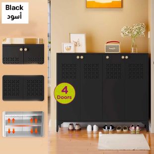 Steel Iron X-shaped Shoe Cabinet Home Entrance
