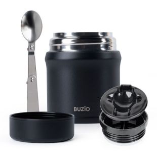 حافظة طعام أطفال Buzio ستانلس ستيل 350 مل