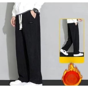 Warm Velvet Loose Pants for Men