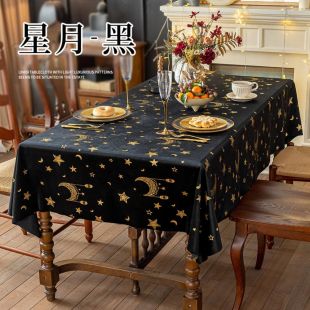 Elegant Star Design Tablecloth