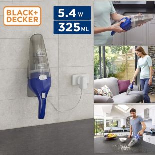 Black and Decker 325ml Cordless Dustbuster Hand Vacuum 3.6V - New Product / Open Box