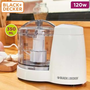 Black and Decker 350ml Mini Food Chopper 120W - New Product / Open Box