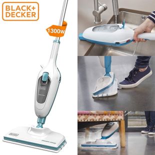 ممسحة بخار قوة 1300 واط من Black & Decker ( منتج جديد/ من غير كرتون )