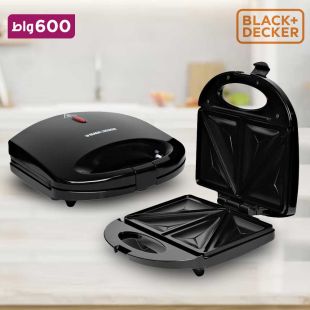Black & Decker 600W Sandwich Maker 2 Slices