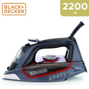 كواية الملابس البخارية 2200 واط - ازرق من Black & Decker