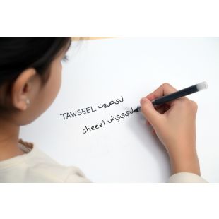 قلم جل أسود دقيق 0.5 مم للكتابة السلسة