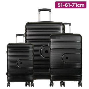 Black PP Travel Luggage