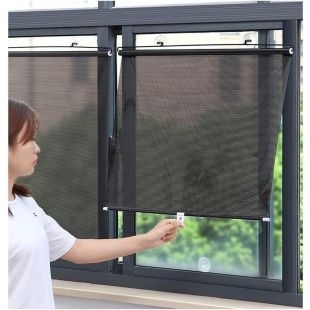 ستائر التعتيم الدوارة 58 × 125 سم