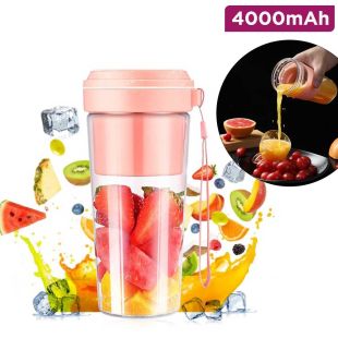Mini Blender 4000mAh with Ultra Sharp Four Blades