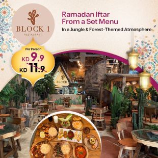 Enjoy a Unique Ramadan Iftar Experience with a Special Menu at Block 1