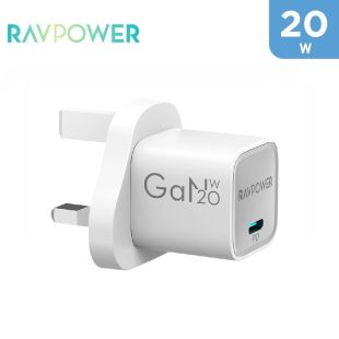 20W USB-C GaN Wall Charger by RAVPower