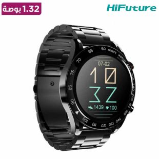ساعة ذكية GoPro Stainless بشاشة 1.32 بوصة من HiFuture